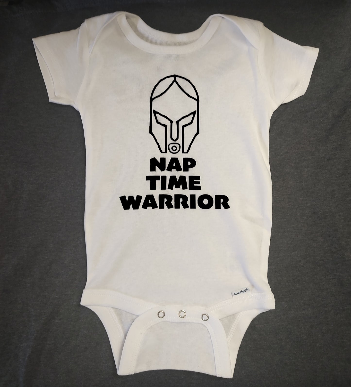 Nap Time Warrior (Baby Onesie)